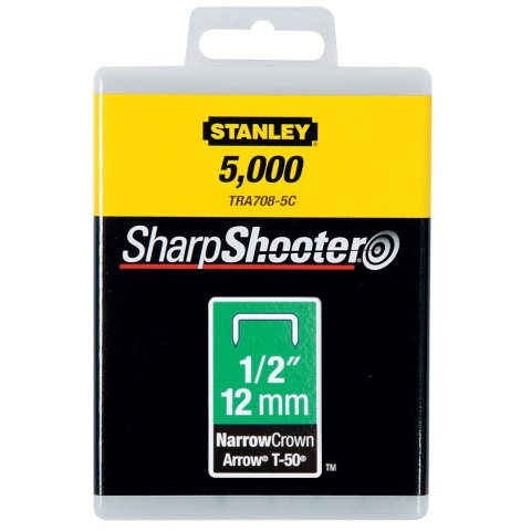 TRA7045T Zszywka typ G, 4/11/140, 6 mm, 5000 sztuk, Stanley 1-TRA704-5T Stanley