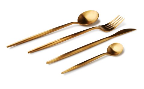 Casa gold komplet 16el.Sztućców cookini Casa gold komplet 16el.Sztućców cookini
