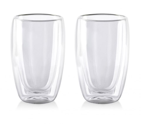 Peter komplet 2 szklanek 450ml 8x8xh15cm podwójne ścianki Peter komplet 2 szklanek 450ml 8x8xh15cm podwójne ścianki