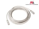 MCTV-646 Przewód, kabel patchcord UTP 5e wtyk-wtyk 0,5 m szary Maclean Maclean