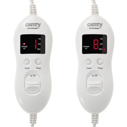 CR 7436 Elektryczny koc podkładowy z czasomierzem (2) CAMRY CR 7436 Elektryczny koc podkładowy z czasomierzem (2) CAMRY