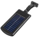 Solarna lampa uliczna LED z czujnikiem ruchu i pilotem Maclean IP54, 4W, 400lm, 6500K, Li-ion 1200 mAh, 3 tryby pracy MCE446 Maclean