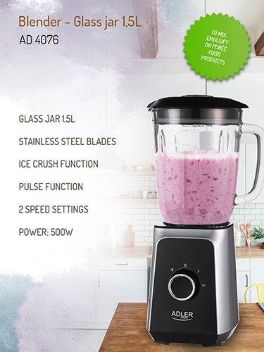 Blender kielichowy Adler Blender kielichowy Adler