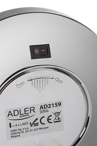 Lusterko z podświetleniem LED Adler Lusterko z podświetleniem LED Adler