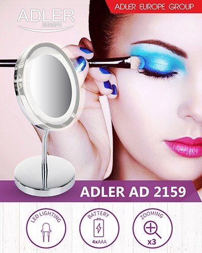 Lusterko z podświetleniem LED Adler Lusterko z podświetleniem LED Adler