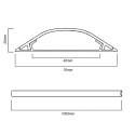 Podłogowa listwa maskująca Maclean, 17mm x 70mm x 1m, MCTV-674 Maclean