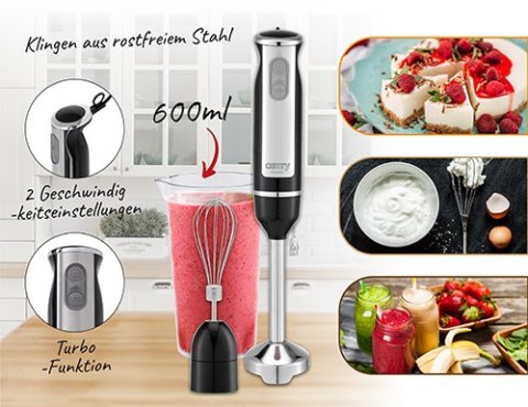 Blender ręczny - mini zestaw 2 w 1 Camry Blender ręczny - mini zestaw 2 w 1 Camry