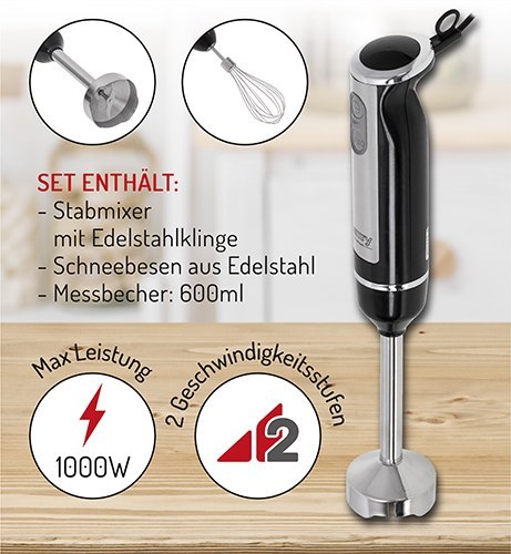 Blender ręczny - mini zestaw 2 w 1 Camry Blender ręczny - mini zestaw 2 w 1 Camry