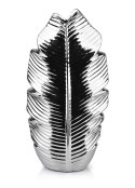 Leaf silver wazon 7,5x17xh35cm