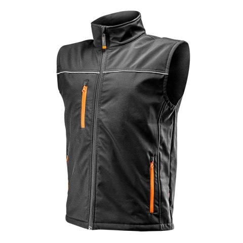 Bezrękawnik roboczy softshell, rozmiar M NEO