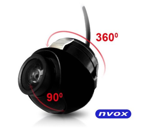 Samochodowa kamera cofania obrotowa o 360 stopni... (NVOX CM360) NVOX