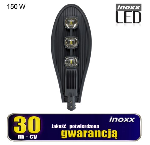 Lampa przemysłowa led latarnia uliczna 150w ip65 15 000 lm zmina 6000k NVOX