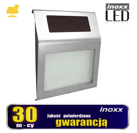 Lampa solarna led z podświetlanym numerem domu NVOX