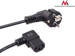 Kabel zasilający Maclean, Kątowy, 3 pin, Wtyk EU, 5m, MCTV-804 Maclean