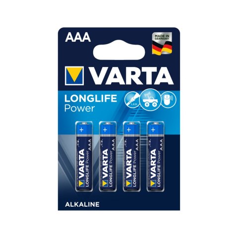 Bateria alkaliczna VARTA LR03 LONGLIFE 4szt./bl. Varta