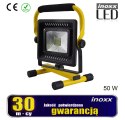 Naświetlacz przenośny led 50w x2 + statyw teleskopowy 160cm NVOX