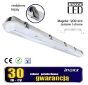 Oprawa hermetyczna przemysłowa ip65 led 1x120cm t8 g13 dwustronnie zasilana NVOX