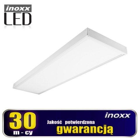 Panel led 120x30 60w 3000k ciepły + ramka natynkowa NVOX