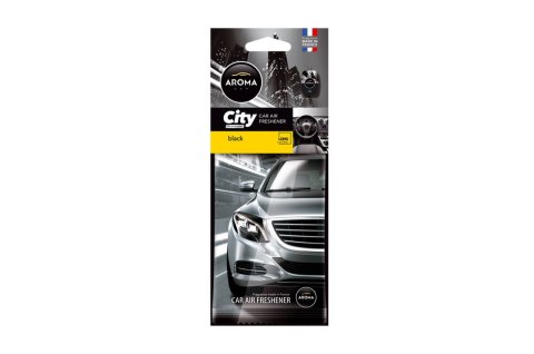 Odświeżacz powietrza aroma car city card black MTM INDUSTRIES