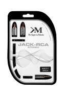 Kabel wtyk jack 3.5 - 2RCA stereo 3.0m Kruger&Matz Kruger&Matz