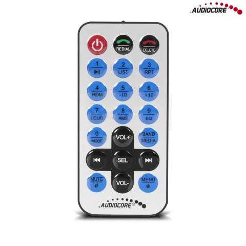 Radioodtwarzacz Audiocore AC9900 MP5 AVI DivX Bluetooth handsfree + pilot Audiocore Radioodtwarzacz Audiocore AC9900 MP5 AVI DivX Bluetooth handsfree + pilot Audiocore