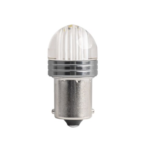 Żarówki led standard p21w 9smd 12v clear white (100 szt) AMiO