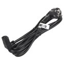 Kabel zasilający Maclean, kątowy, 3 pin, wtyk EU, 1.5m, MCTV-851 Maclean