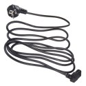 Kabel zasilający Maclean, kątowy, 3 pin, wtyk EU, 1.5m, MCTV-851 Maclean