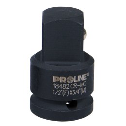 18481 Udarowy adapter 1/2 cala F na 3/8 cala M Cr-Mo, Proline Proline