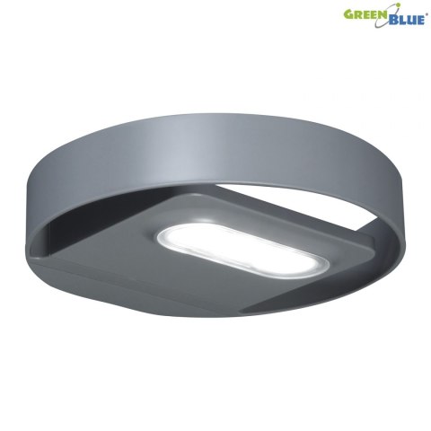 GB130 46761 Solarna lampa ścienna okrągła led 3W GreenBlue GB130 46761 Solarna lampa ścienna okrągła led 3W GreenBlue