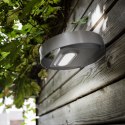 GB130 46761 Solarna lampa ścienna okrągła led 3W GreenBlue