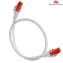 MCTV-300 W 47258 Przewód kabel patchcord UTP cat6 wtyk-wtyk 0,5m biały Maclean