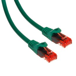 MCTV-301 G 47268 Przewód kabel patchcord UTP cat6 wtyk-wtyk 1m zielony Maclean