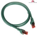 MCTV-301 G 47268 Przewód kabel patchcord UTP cat6 wtyk-wtyk 1m zielony Maclean