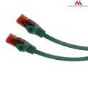 MCTV-301 G 47268 Przewód kabel patchcord UTP cat6 wtyk-wtyk 1m zielony Maclean