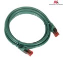 MCTV-302 G 47275 Przewód kabel patchcord UTP cat6 wtyk-wtyk 2m zielony Maclean