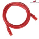 MCTV-303 R 47279 Przewód kabel patchcord UTP cat6 wtyk-wtyk 3m czerwony Maclean