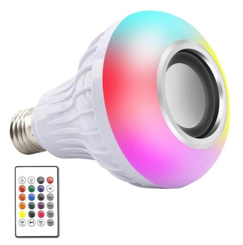 ZD7G Żarówka kolorowa led rgb bt głośnik ATL