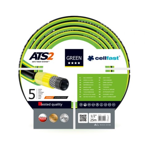 Wąż ogrodowy Cellfast Green ATS2 1/2" 25m CELLFAST