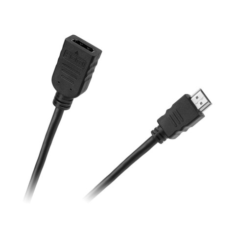 Kabel połączeniowy HDMI wtyk - HDMI gniazdo 0.5m LP