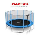 Trampolina ogrodowa 15ft/465cm z siatką zewnętrzną i drabinką Neo-Sport Neo-Sport