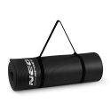 Mata do ćwiczeń gruba 183 x 60 cm Neo-Sport - 192300 czarna Neo-Sport