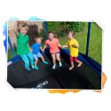 Trampolina ogrodowa profilowana 10ft/312cmz siatką wewnętrzną Neo-Sport Neo-Sport