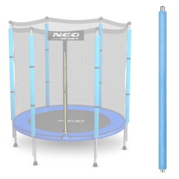 Słupek górny do trampoliny z siatką zewnętrzną 4,5 ft niebieski Neo-Sport Neo-Sport