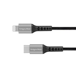 Kabel USB typu C - wtyk Lightning C94 MFi 1 m Kruger&Matz Kruger&Matz