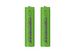 EZA101G Esperanza akumulatorki ni-mh aaa 1000mah 2szt. zielone Esperanza