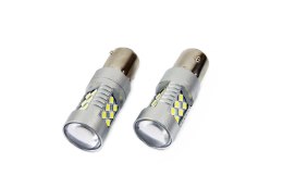 01445 Led Canbus 24SMD 3030 1156 (P21W) White 12V/24V 2 sztuki AMiO