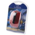 TM108R Mysz przewodowa 3D optyczna USB Barracuda czerwona Titanum Titanum