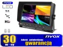 Monitor samochodowy lub wolnostojący LCD 10cali cali z obsługa do 4 kamer 4PIN 12V 24V... (NVOX NVOX