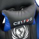 Fotel Krzesło gamingowe do grania/biurka CRYFOG z poduszkami obrotowe CRYFOG